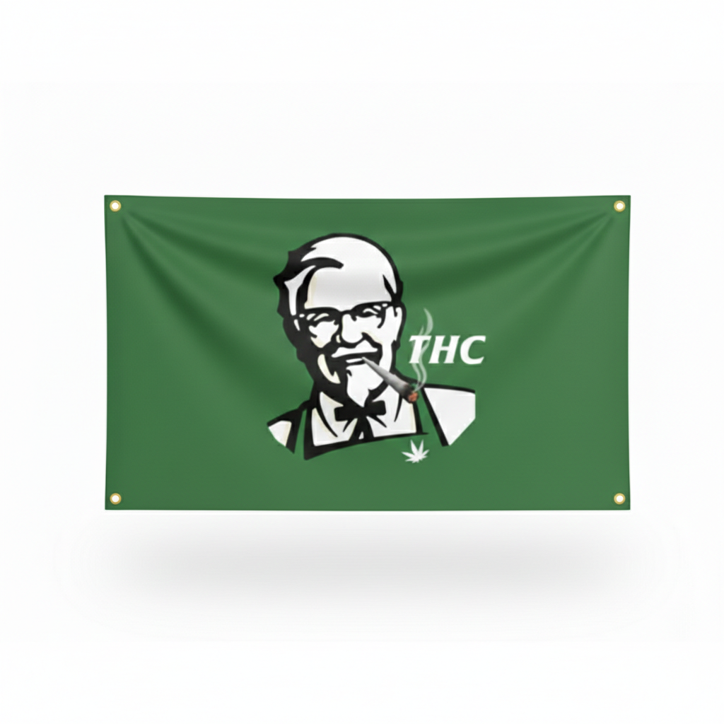 Colonel Za Wall Flag