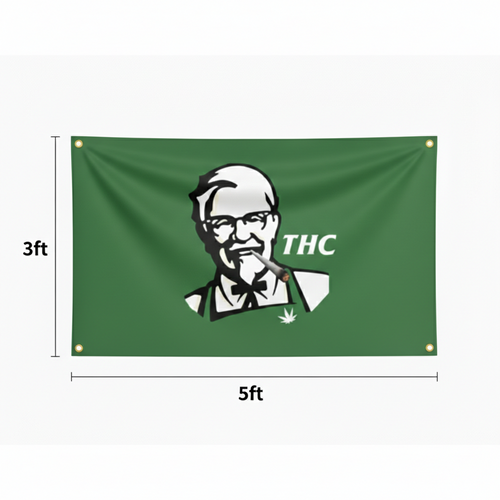 Colonel Za Wall Flag