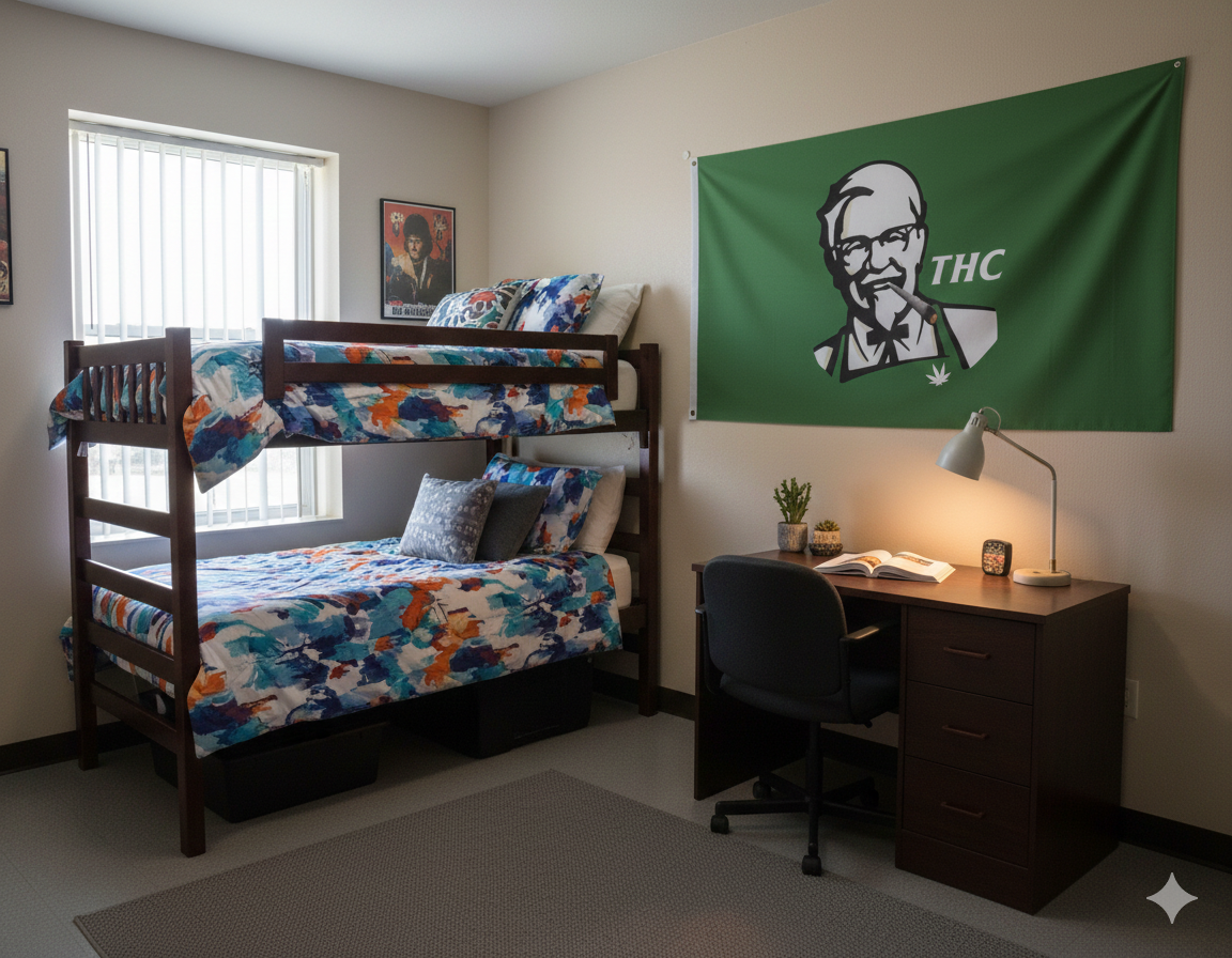 Colonel Za Wall Flag
