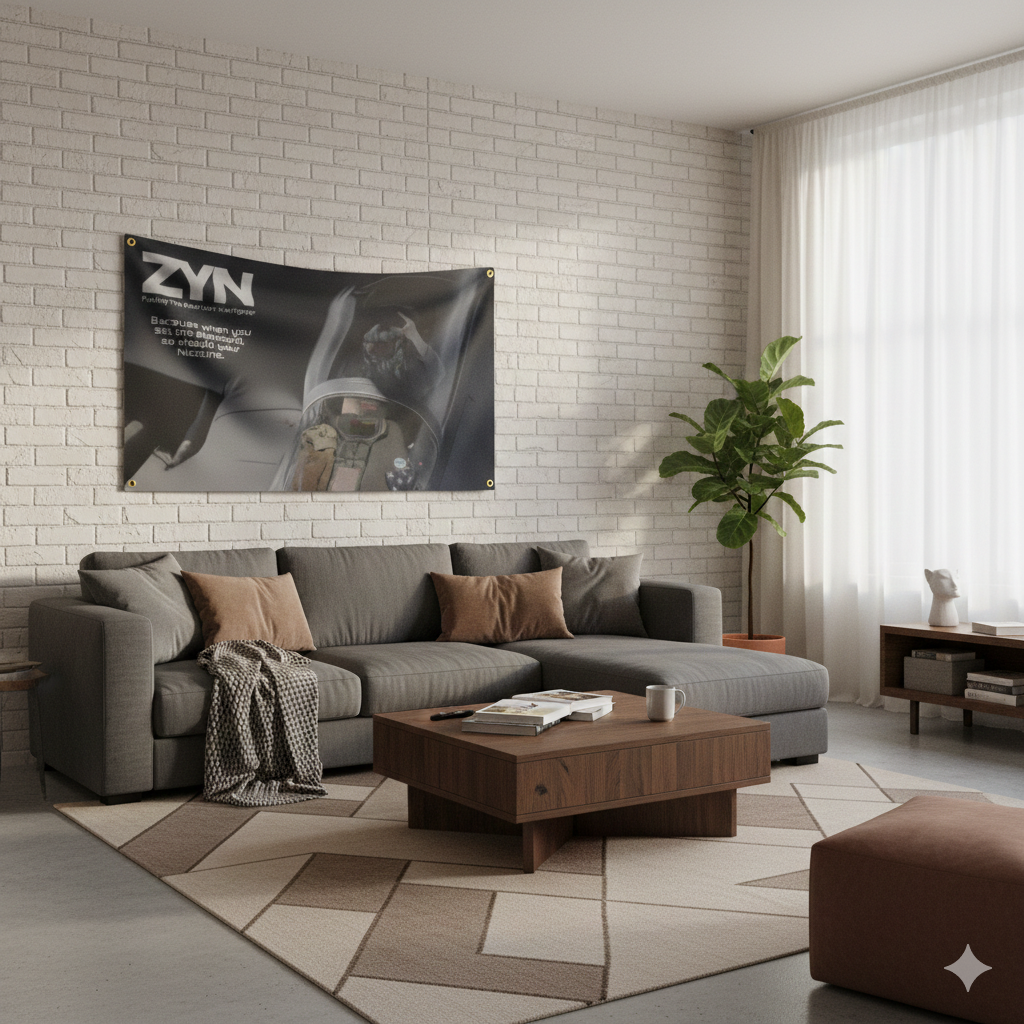 Zyn Warfighter Wall Flag
