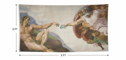 Creation of Zadam Wall Flag